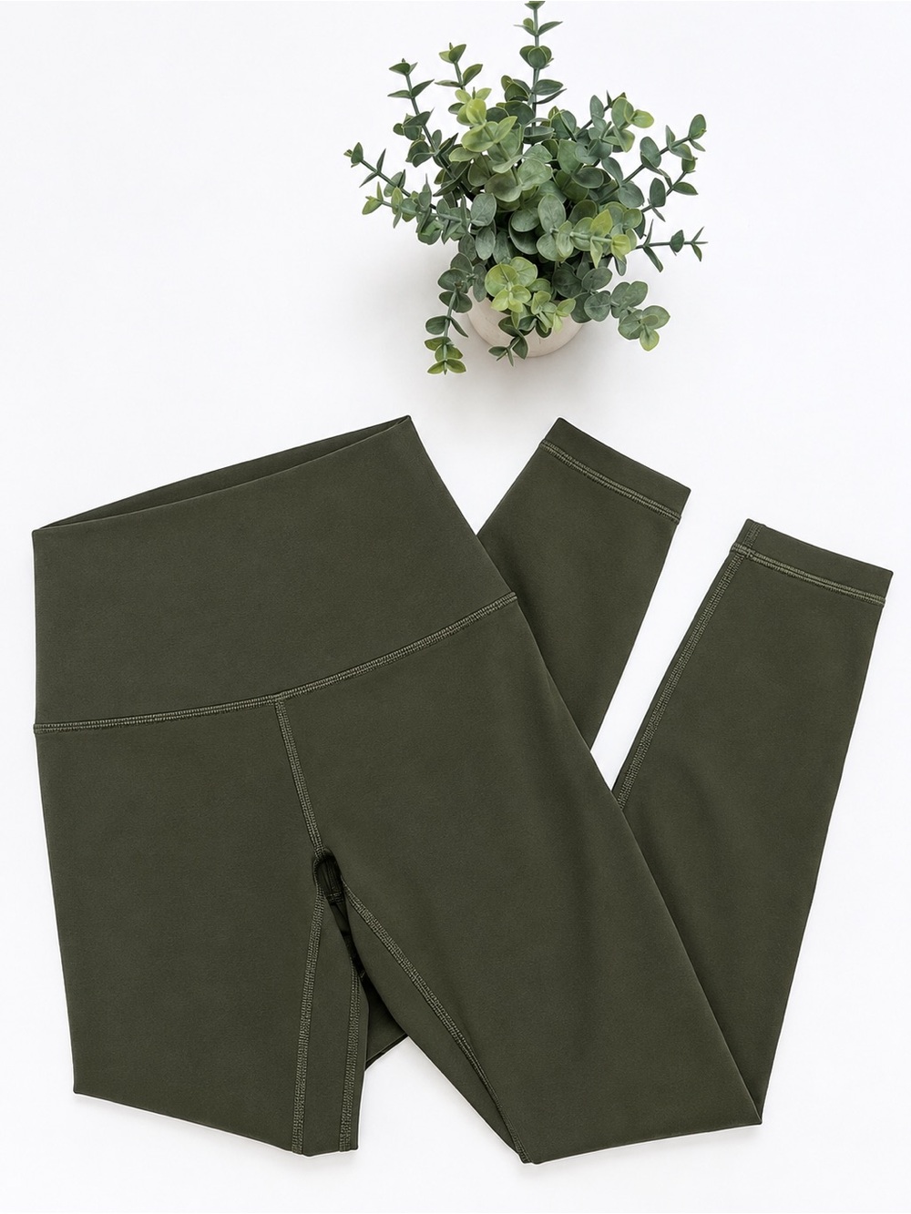 Lululemon Align Pant II 25" Dark Olive Size 4